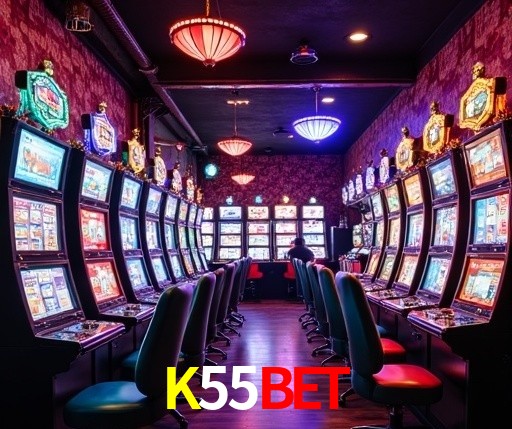 Interface moderna da plataforma K55Bet