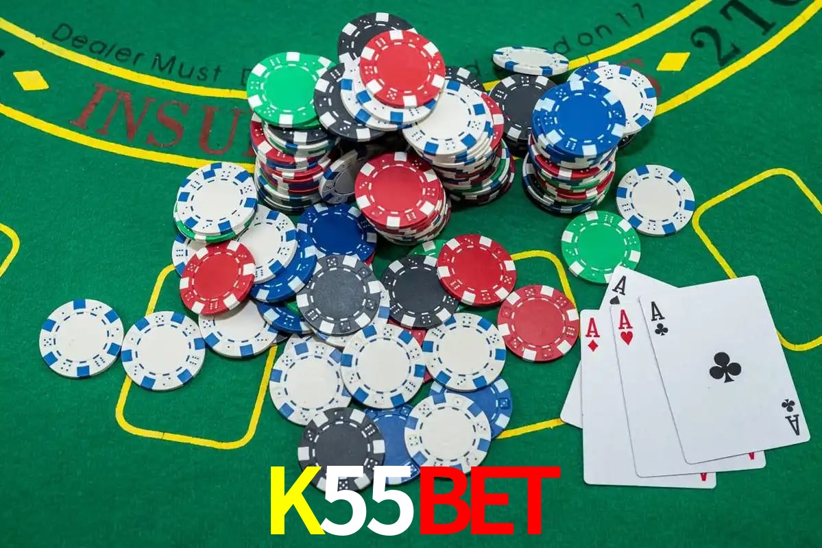 Interface do App K55Bet